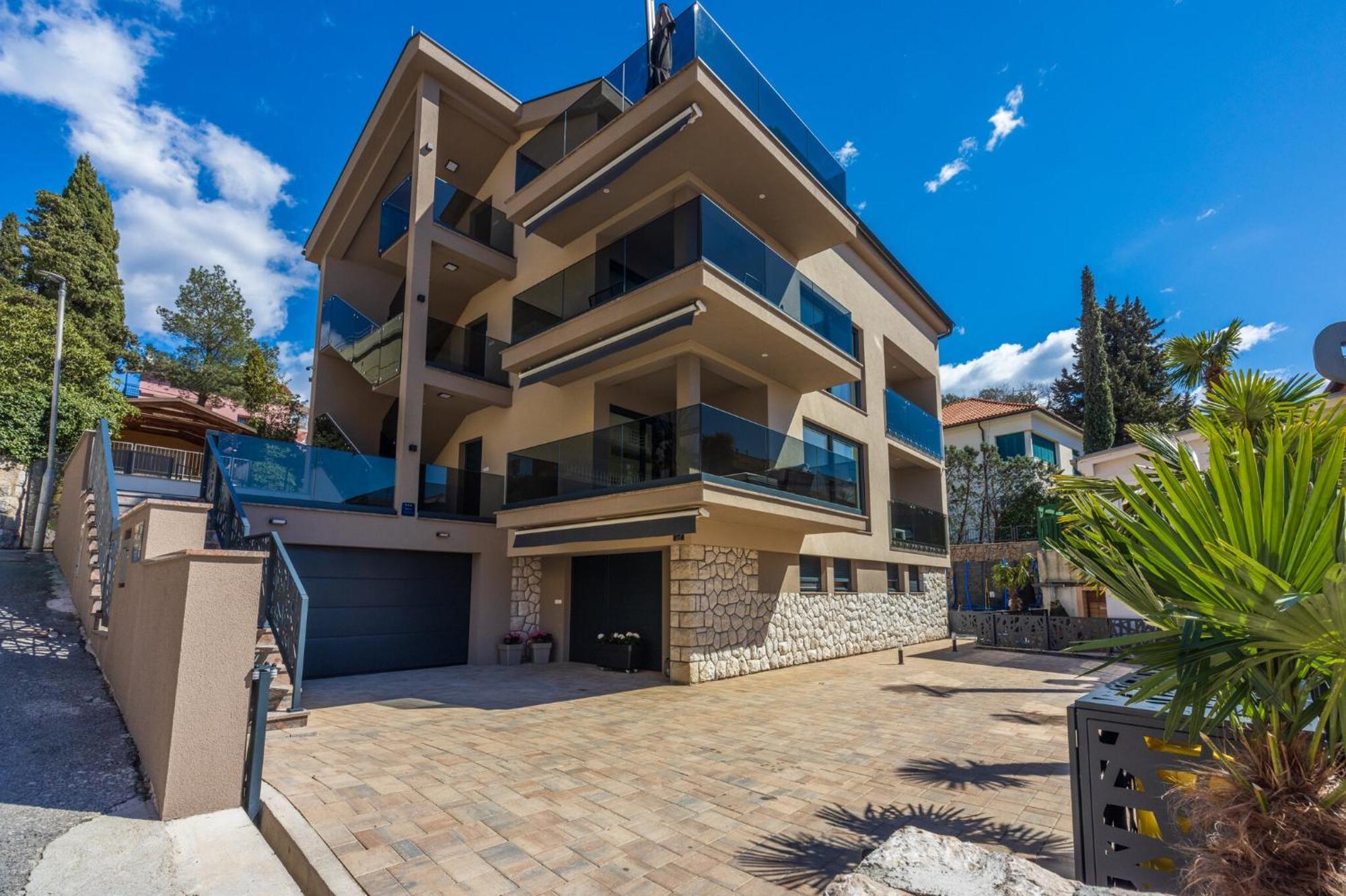 Villa Vadaga Crikvenica Exteriör bild