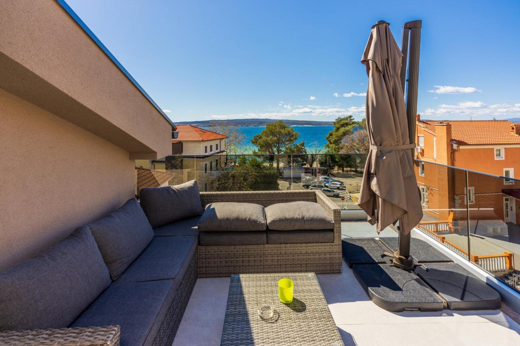 Villa Vadaga Crikvenica Exteriör bild
