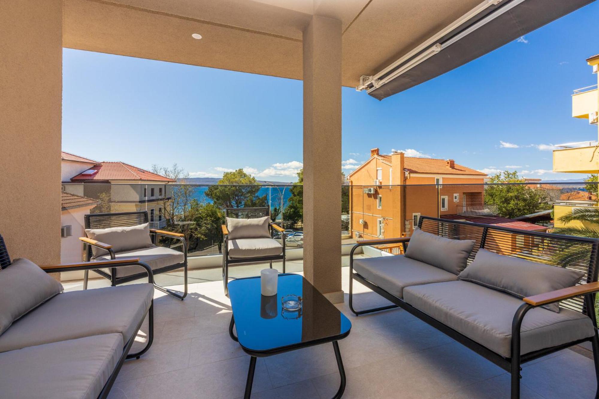 Villa Vadaga Crikvenica Exteriör bild
